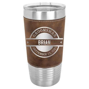 Custom Best Man Tumbler The Ultimate Personalized Bachelor Party and Wedding Gift